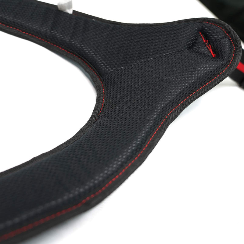MELOTOUGH Tool Belt Suspenders for Work Belt Suspenders Heavy Duty Padded Suspenders for Electrician/Construction/Farmer Red Color