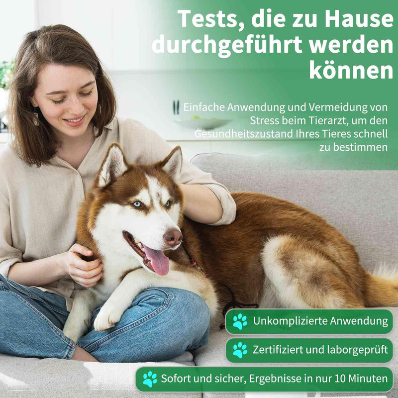 2 x Giardien Quick Test for Dogs and Cats, Giardia Test, Qualitative Giardia Test 2