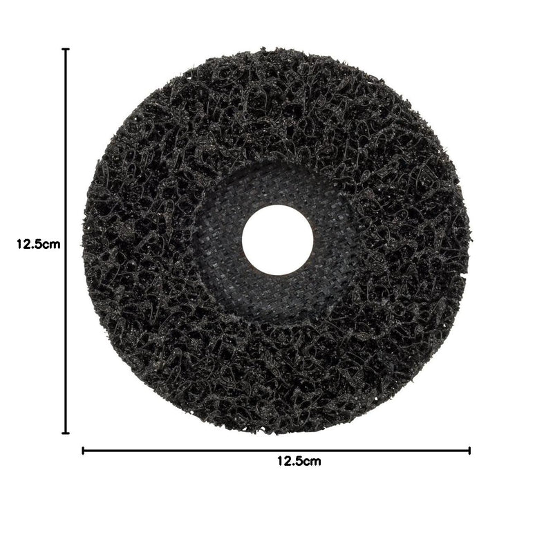 Bosch Professional Cleaning Disc N377 Best for Metal 125 mm, Pack of 1, Black, 2608607633 (Pack of 2) 125mm (Packung mit 2)