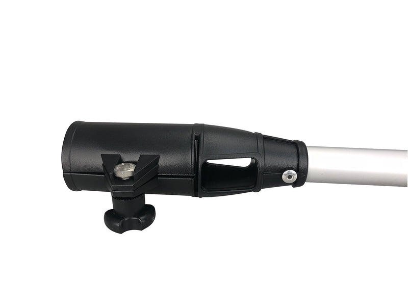 [Australia - AusPower] - Pactrade Marine Boat Tiller Handle Extension Ergonomic Grip Anodized Aluminum Tubing Suitable for Outboard and Hand-Operated Universal Trolling Motor (Fixed Length 17.5") Fixed Length 17.5" 