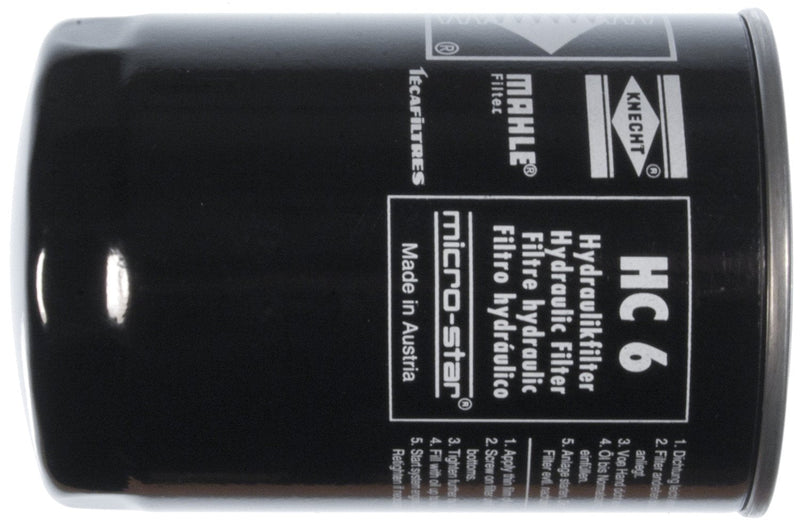 MAHLE HC 6 Filter Working Hydraulics for Case Ih, Massey Ferguson etc.