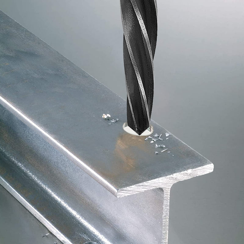 7/8" Reamer Bit for Steel Metal,7/8" Bridge Construction Reamer Drill Bit | For Steel Metal Alloy Wood Plastic,M2 HSS Taper Chucking,1/2" Non-Slip Shank Chuck,Align or Enlarge Hole, 5-Spiral Flutes 7/8 in 1PCS
