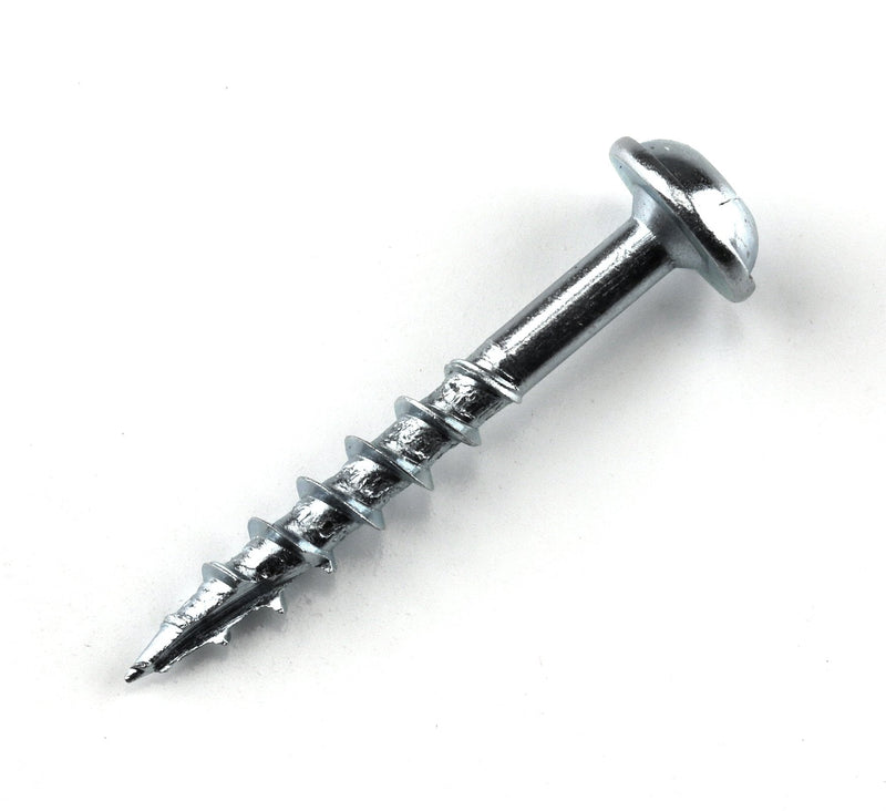 [Australia - AusPower] - Kreg SML-C125-100 Zinc Pocket Screws, 1 1/4 Inch, 8 Coarse Thread, Maxi-Loc Head (100 Count) 