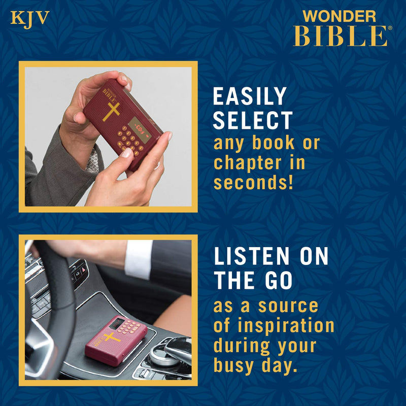 [Australia - AusPower] - KJV- The Audio Bible Player That Speaks, King James Version, New & Old Testament as Seen On TV 