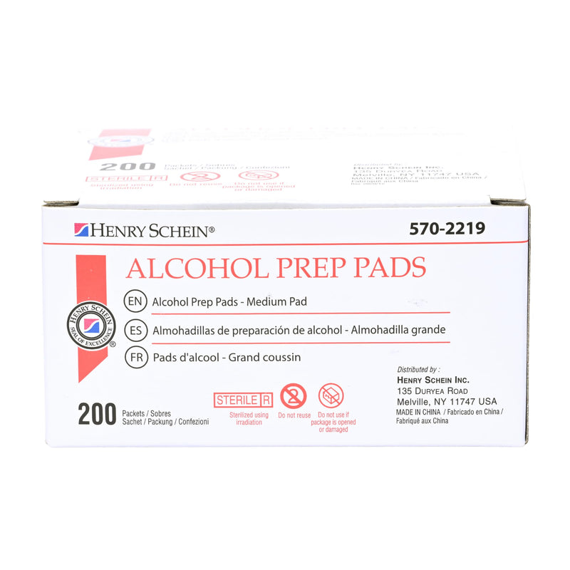 [Australia - AusPower] - Alcohol Prep Pads, Medium, 2-ply, Sterile, Pack of 200 1 Count (Pack of 200) 