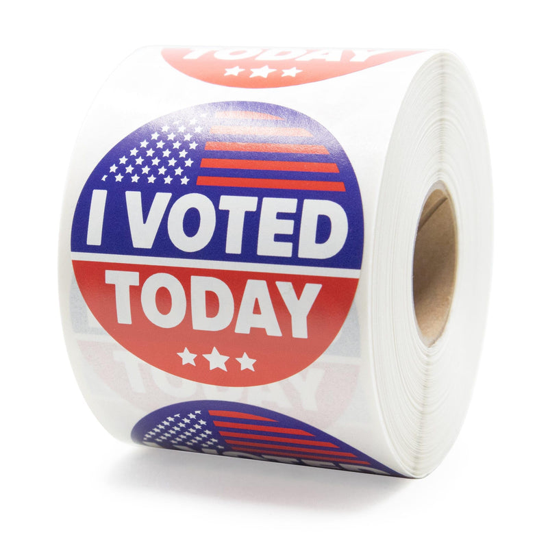 I Voted Today Stickers