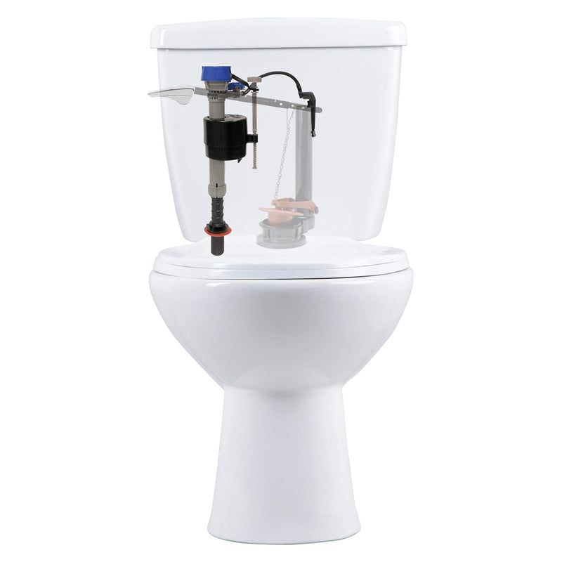 [Australia - AusPower] - Fluidmaster 400H-5003 Performax Universal Toilet Fill Valve with Tank and Bowl Water Control 2-Pack, Blue 2- Pack 