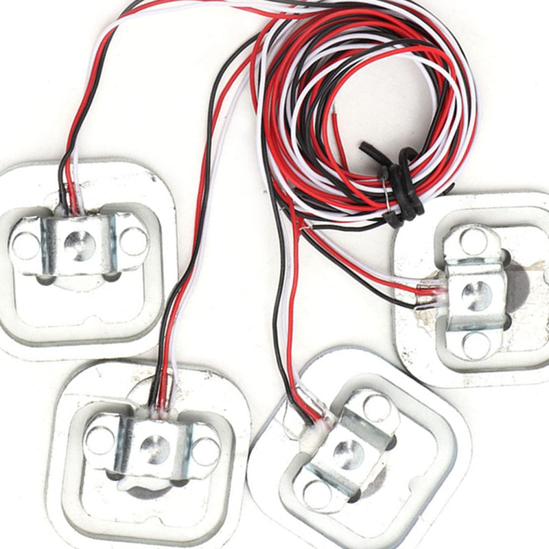 Load Cell Kit Half Bridge 100kg Force Sensor Strain Gauges HX711 Modules + 4 Individual 50kg