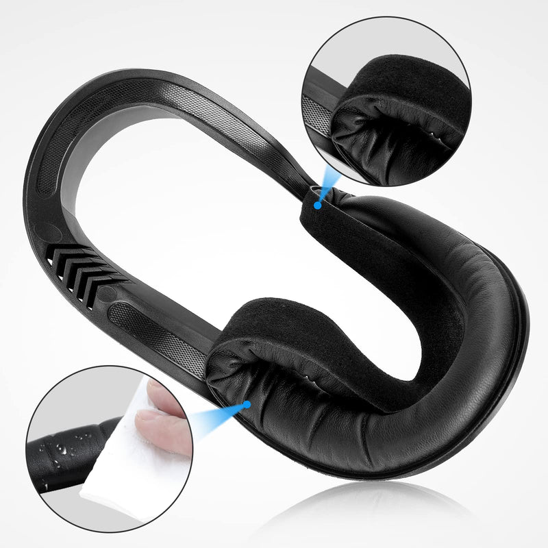 [Australia - AusPower] - SUPERUS Facial Interface & Face Cover Pad & Removable Nose Guard for Oculus Quest 2, Sweat-Proof PU Foam Cushion - VR Accessories for Meta Quest 2, Compatible with Oculus Quest 2 Original Spacer Face Pad + Removable Nose Guard 