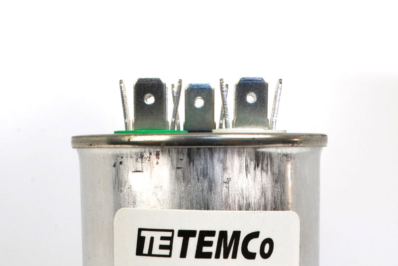 [Australia - AusPower] - TEMCo 40+5 uf/MFD 370-440 VAC Volts Round Dual Run Capacitor 50/60 Hz AC Electric - Lot -1 (Optional uf/MFD, Voltage and Lot Quantities Available) 1 40/5 uf 