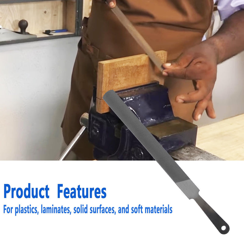 [Australia - AusPower] - 10" Handy File for Plastic Laminate Edge Finishing,Axe Sharpener Metal File Flat Mill File(1 Pcs) 