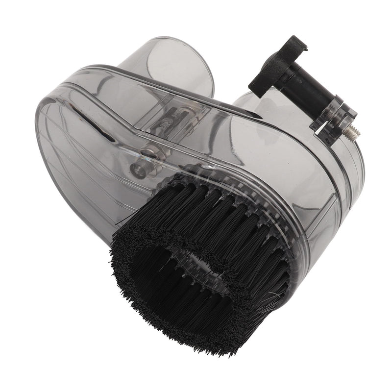 CNC Woodworking Dust Cover Shoe 52mm Diameter Transparent Dust Shoe with 38mm Hose Connector for Dust Extraction Accessories for CNC Router
