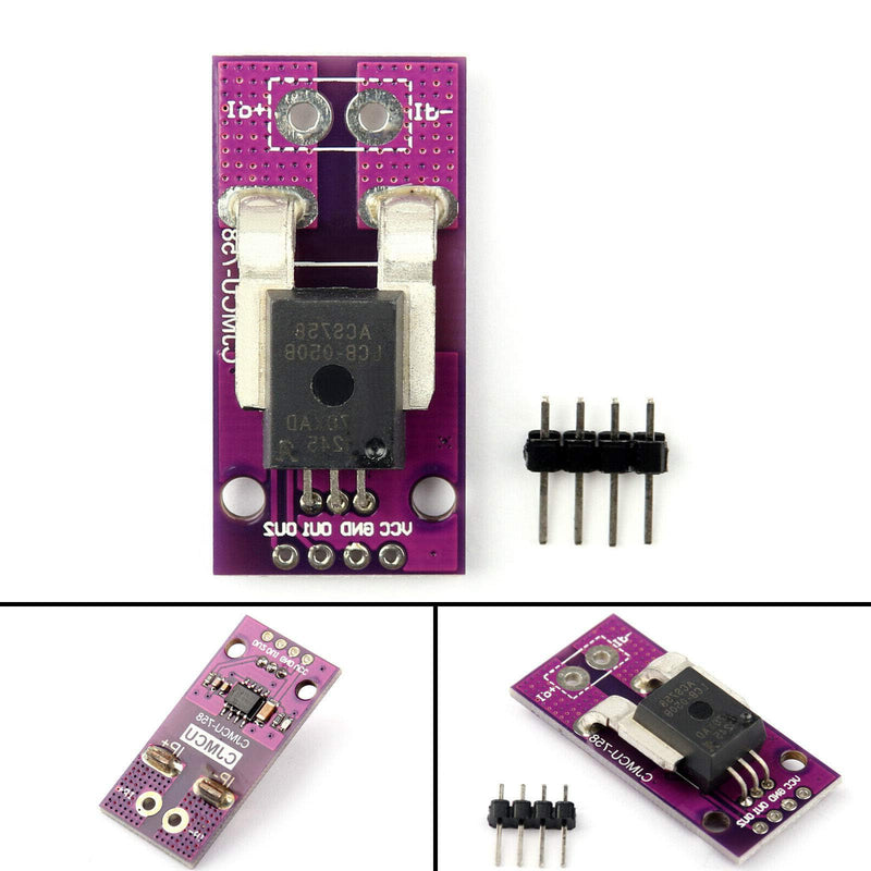 [Australia - AusPower] - acs758 Current Sensor Module - 50a Linear Current Sensor with 120 khz Bandwidth, 3-5.5v, acs758lcb-050b-pff-t 