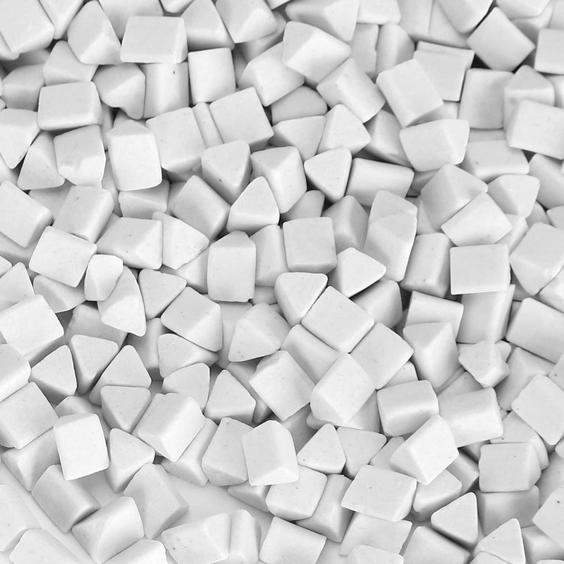 [Australia - AusPower] - Ceramic Triangle Abrasive, 4 mm 500 g Tumbling Ceramic Filler Buffing Abrasive Material for Vibration Polishing Grinding Machine 