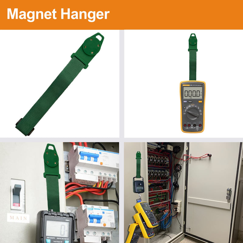 [Australia - AusPower] - Makeronics 12-in-1 Multimeter Test Lead Kit with with Magnet Hanger Kit and Soft Case for Electronic Specialties Automotive Multimeter Voltmeter Clamp Meter | 4 PCS Non-Destructive Back Probes 