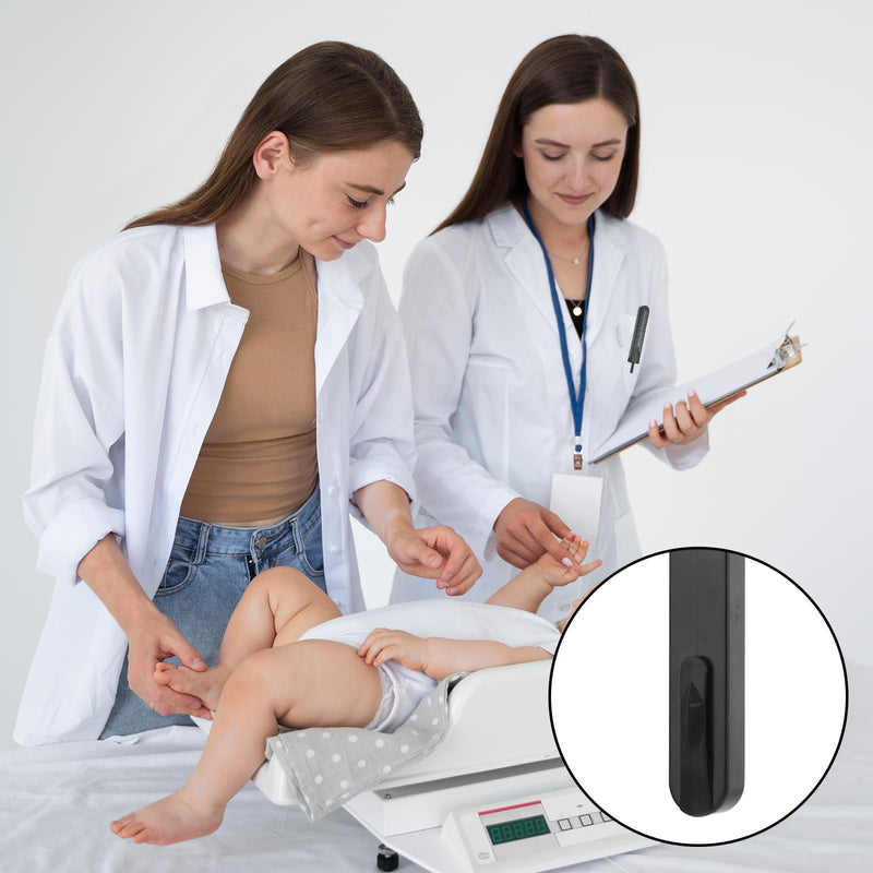 [Australia - AusPower] - EKG Calipers ECG Calipers Measuring Tool Nursing or Doctor Caliper Divider for Measuring Drafting Electrocardiographs wif Ruler(Black) Black 