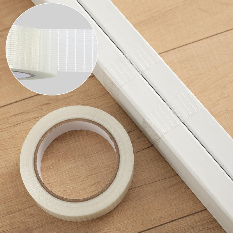 QDiShi Transparent Duct Tape, Heavy Duty Waterproof Tape, High Performance Weather Resistant Tape for Discreet Repairs and Mounting Residential Shipping Packing and Industrial Uses (1 in x 22 Yards) 1 in x 22 Yards