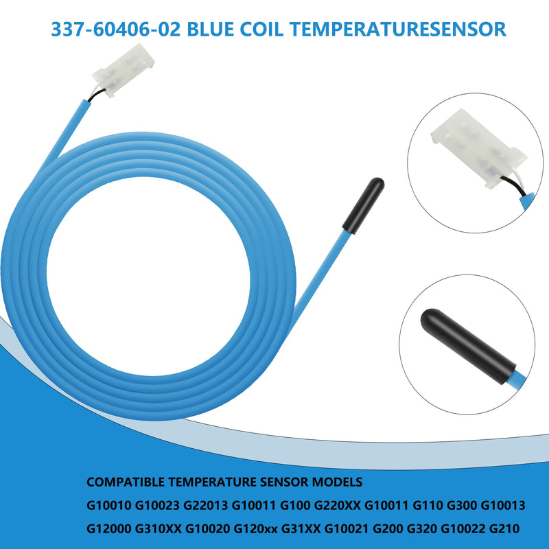 [Australia - AusPower] - Temperature Sensor 337-60406-02 Blue Cable 74" 334-60406-02 Coil Probe Replacement Part Blue Coil Temperature Sensor 