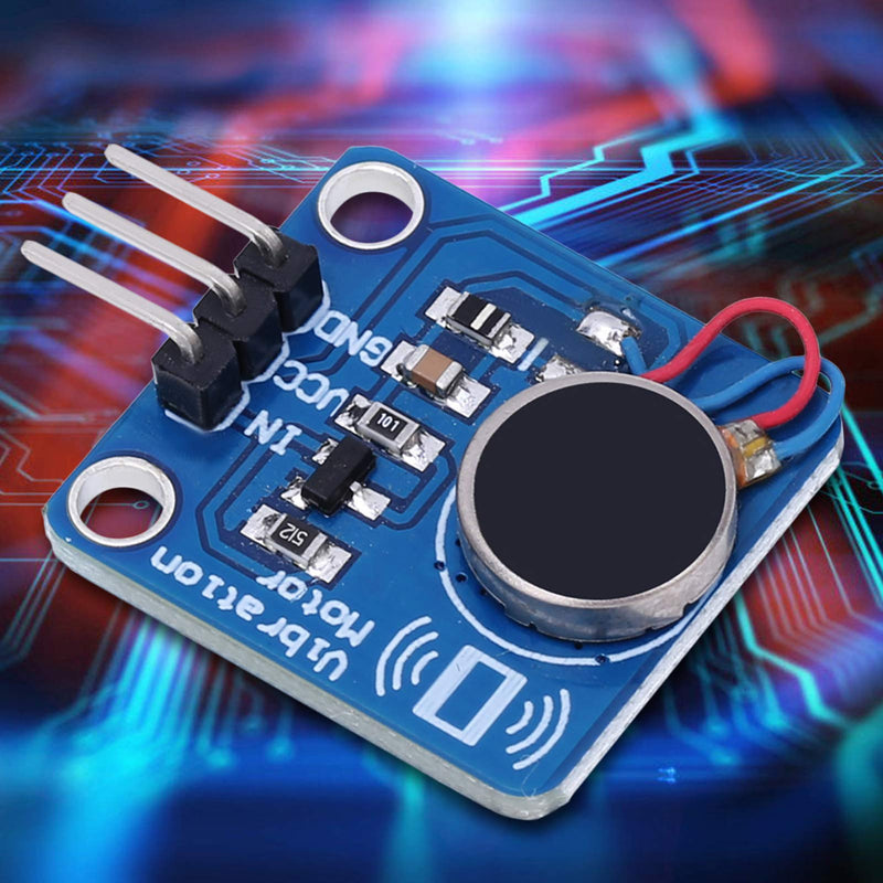 3-Piece Motor Vibration Module Vibration Motor DC5V 9000RPM for DIY Projects with DC Vibration Motor Module and Shock Module