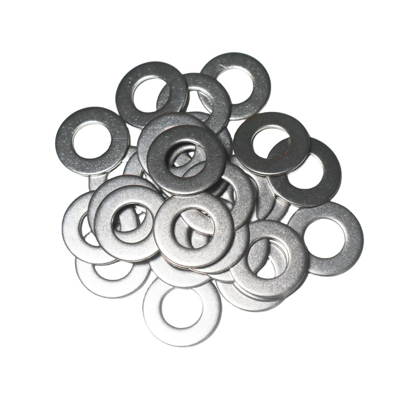 [Australia - AusPower] - 3/4" Flat Washer, 18-8 (304) Stainless Steel Washers Flat, 3/4 inch Stainless Flat Washers, 3/4" x 1-1/2" Washers Flat; 18pcs 3/4" x 1-1/2" - 18pcs Silver 