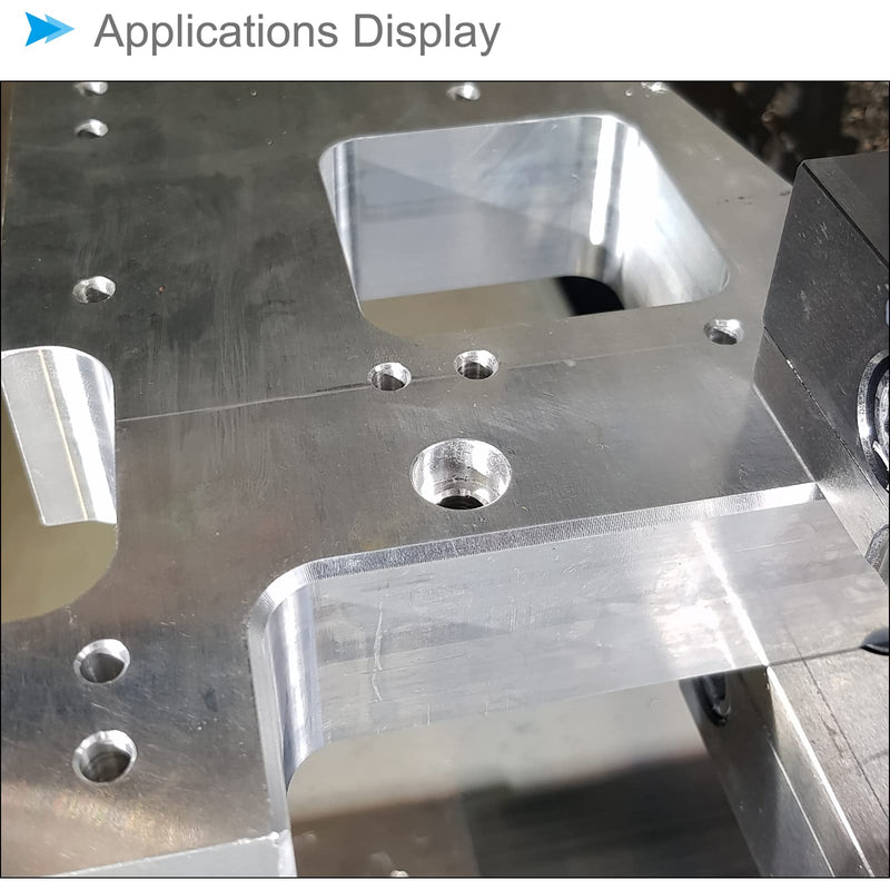 [Australia - AusPower] - CoCud Clamping Reamer 14 mm Cut Diameter H7 High-Speed Steel Straight Flute Milling Tool - (Applications: for Lathe Drilling Machine) Pack of 1 14mm 