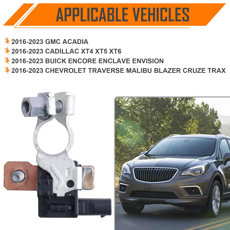 Battery Monitor Sensor Module fit for 2016-2023 GMC Acadia, Buick Encore Enclave Envision, Chevrolet Traverse Malibu Blazer Cruze Trax, Cadillac XT4 XT5 XT6, 13545954 13526054