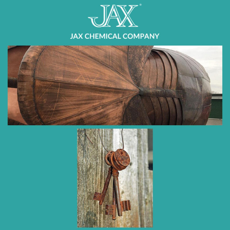 [Australia - AusPower] - JAX Brown Darkener - Metal Finishing Solution - Antique Finish without Heat or Electricity - 2 Ounce 