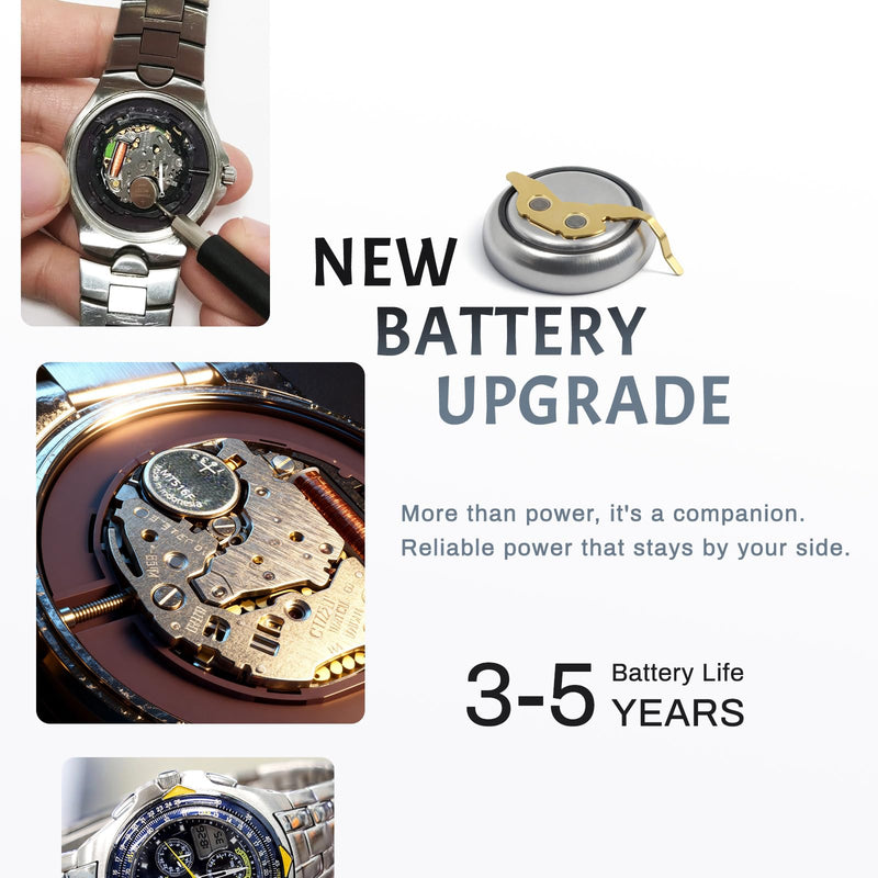 Replacement for Model 295-76/295-7600 | Manufactured in 2026 | Citizen Eco-Drive Sealed Capacitor