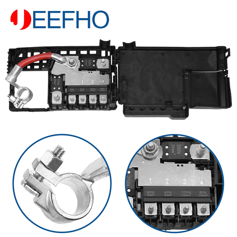 20914309 Fuse Box Battery Terminal with Cover Compatible with 2013-2019 XTS, 2011-2017 Regal, 2010-2016 Lacrosse,2013-2016 Malibu, Replaces# 84499606, 25918134, 13358924, 20914309