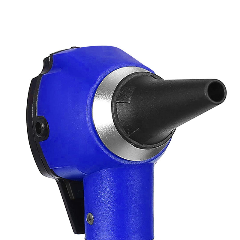 [Australia - AusPower] - SURGICAL ONLINE Fiber Optic Mini Otoscope Rainbow Many Colors - Pocket Otoscope with Case ENT Diagnostic Set w/Extra Bulb Included (Blue) 