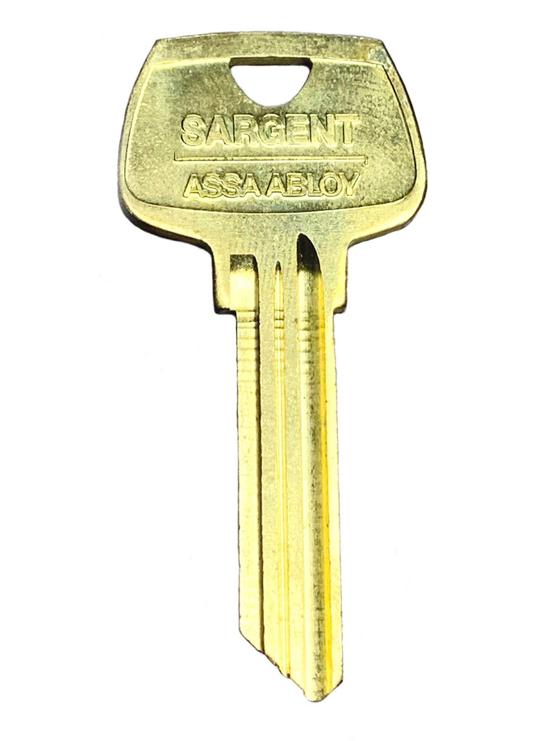 [Australia - AusPower] - Sargent 6 Pin Key Blank 6275 LF Keyway, Pkg of 10, Factory Original 