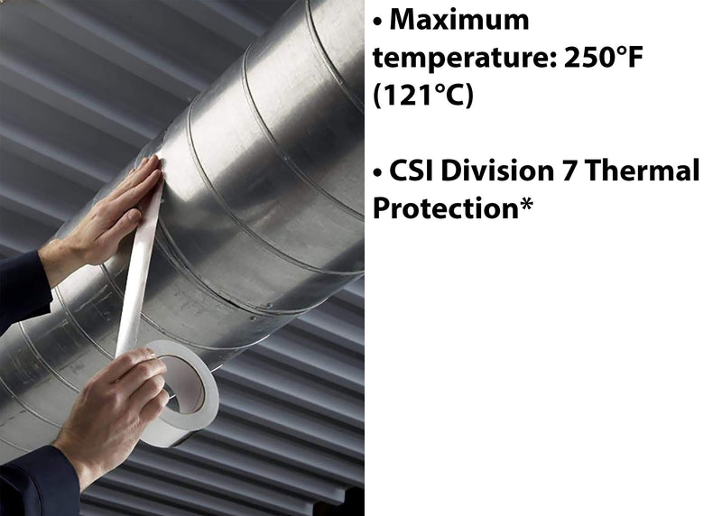 [Australia - AusPower] - 3M Aluminum Foil Tape 3381, 1.88 in x 50 yd, 2.7 mil, Silver, HVAC, Sealing and Patching, Moisture Barrier, Cold Weather, Air Ducts, Foam Sheathing Boards, Insulation, Metal Repair 3M 