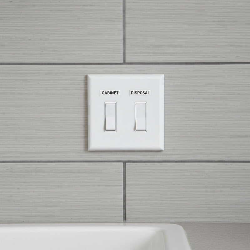 975 Pcs Light Switch Labels, Waterproof Clear Switch Stickers Transparent Switches Identification Stickers Label for Home Office