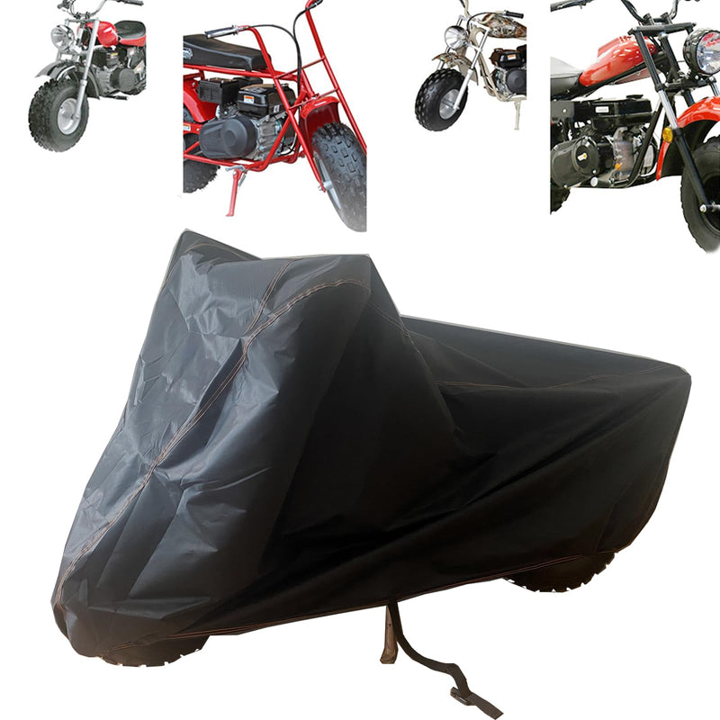 QYMOTO CT200U Mini Bike Cover, Outdoor & Indoor Full Covers Waterproof Windproof for Mini Dirt Bike, Electric Bike Bicycle Cover Coleman CT200U-EX CT100U BT200X Axis M200 All Weather Protection