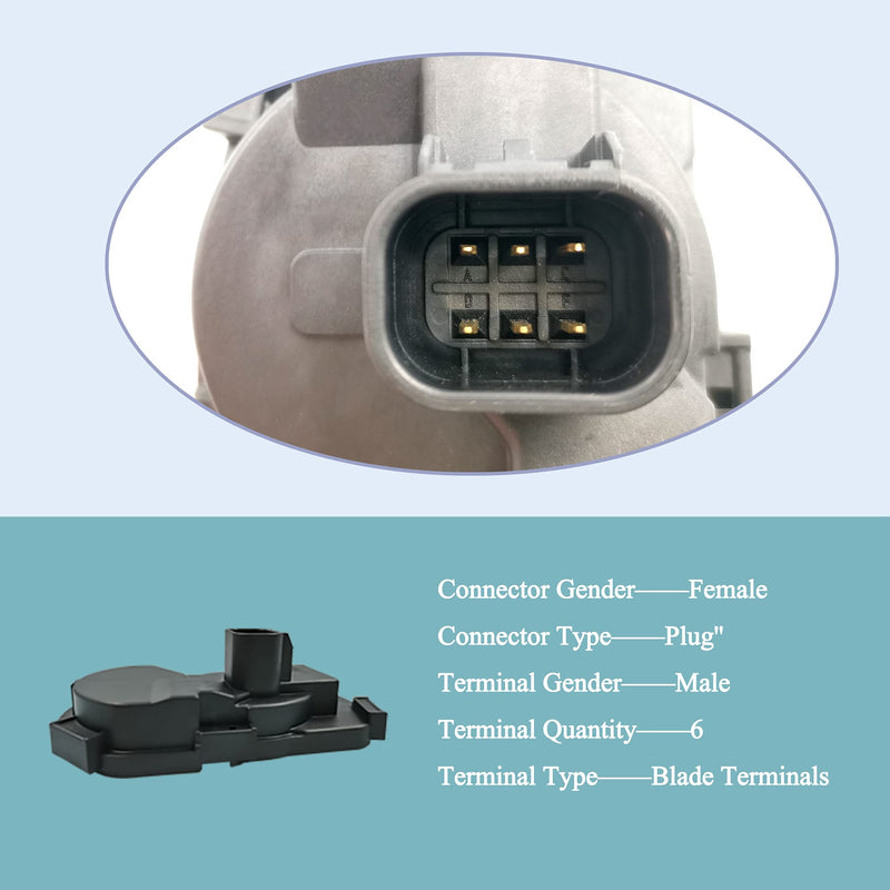 HiSport Throttle Position Sensor(TPS) TH0006 19259452 - Compatible with Express Silverado Suburban Avalanche Tahoe GMC Savana Envoy Yukon Cadillac Escalade Replace 260067, TPS4270,5S13425 - HiSport