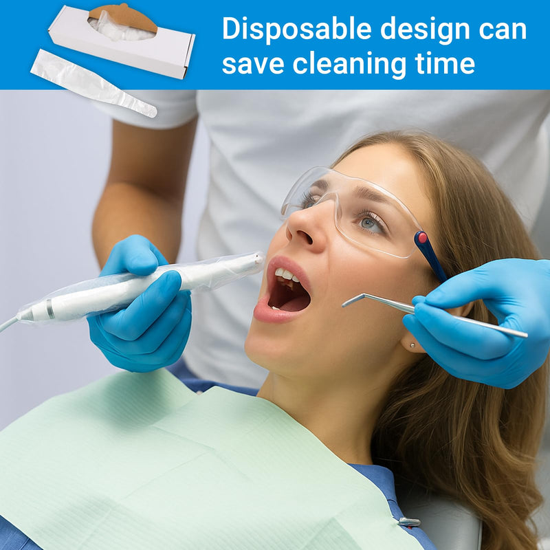 500 Pieces/Box Dental Intraoral Camera Cases - Disposable Dental Endoscope Barrier Cover, Suitable for MD740/MD810/MD960