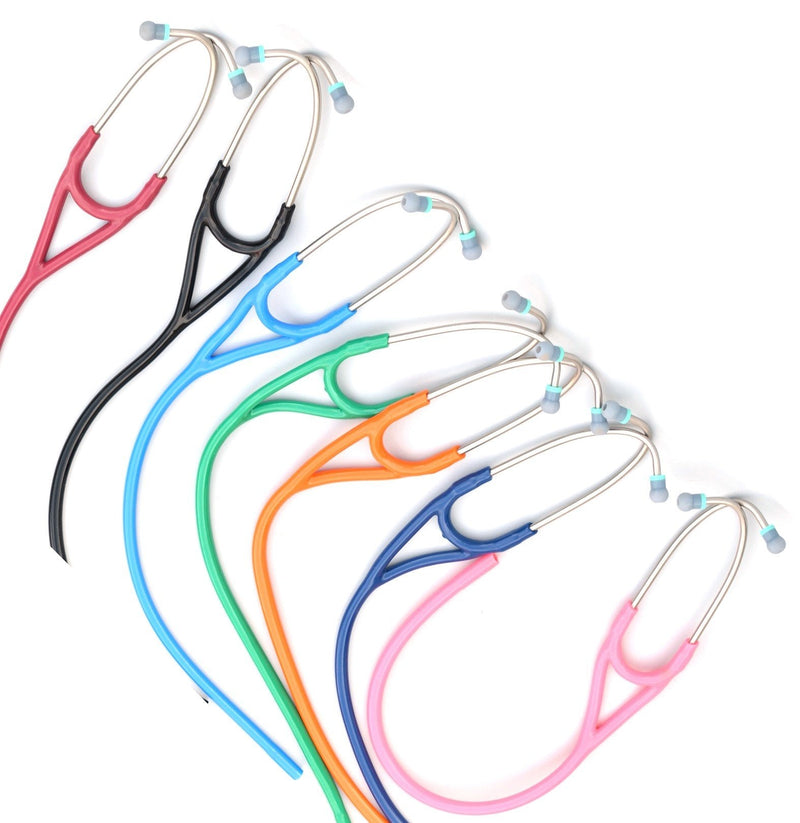 [Australia - AusPower] - Replacement Tube (Dual Lumen binaurals) fits All Leading Brand Single-Head Cardiology Stethoscopes T72 Blue 