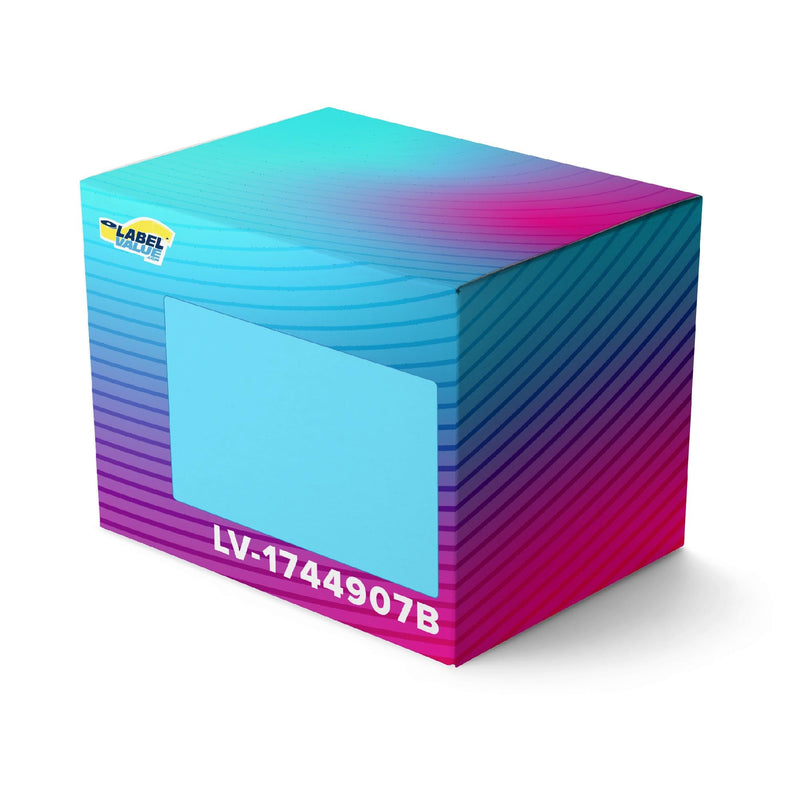 Dymo LV-1744907 Compatible 4x6 Blue Shipping Labels – 220 Direct Thermal Labels, Compatible with Dymo LabelWriter 4XL, Blue Label Rolls for USPS, UPS, FedEx, Etsy & Ebay