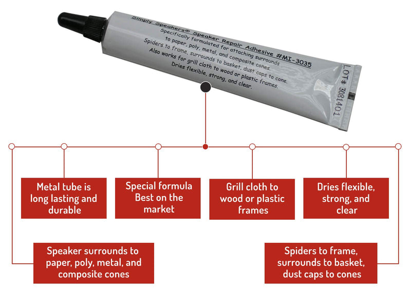 [Australia - AusPower] - 8" Foam Speaker Repair Kit Compatible with 2000-2011 Toyota Avalon, JBL 86160-AC180, 2004-2008 Solara, Tundra, Lexus, Others, FSK-8M-Toyota (Single) 