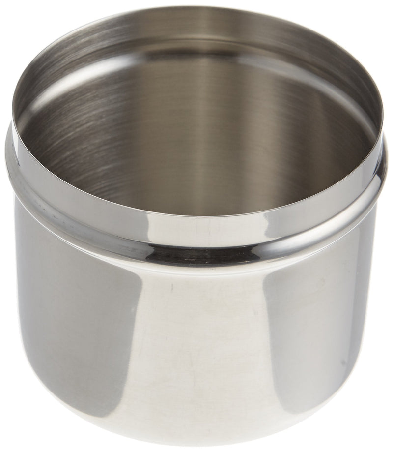 [Australia - AusPower] - Graham-Field 3238 Grafco Ointment Jar with Strap Handle Cover, Stainless Steel, 8 oz Capacity, 2-1/2" x 3-1/8" 