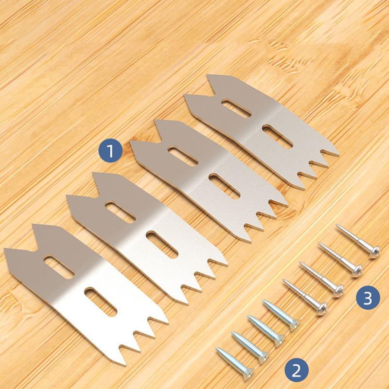 [Australia - AusPower] - Aramox 4 Piece Woodpeckers Clamp Dogs for Plate Smoothing Router Wood Plate Fixing Clamp Woodworking Boundary Clamp Set 