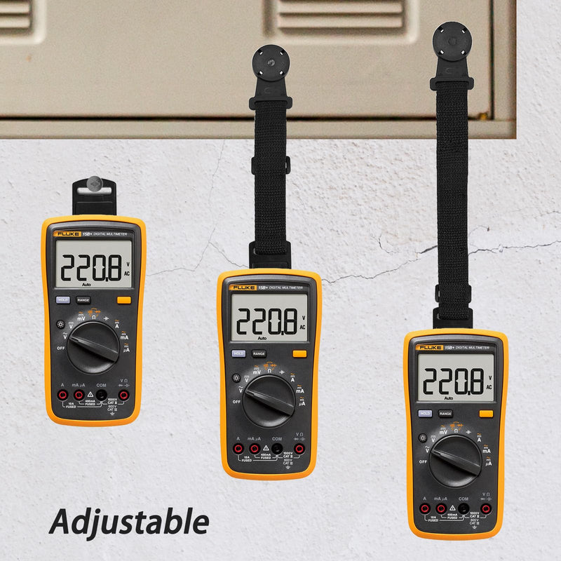 [Australia - AusPower] - Magnetic Hanging Strap Kit for Fluke Digital Multimeter, Hanging kit Accessories for Fluke 50 II, 70 III, 80 IV, 180 Series, 115B+ 17B+ 18B+ Multimeters. 