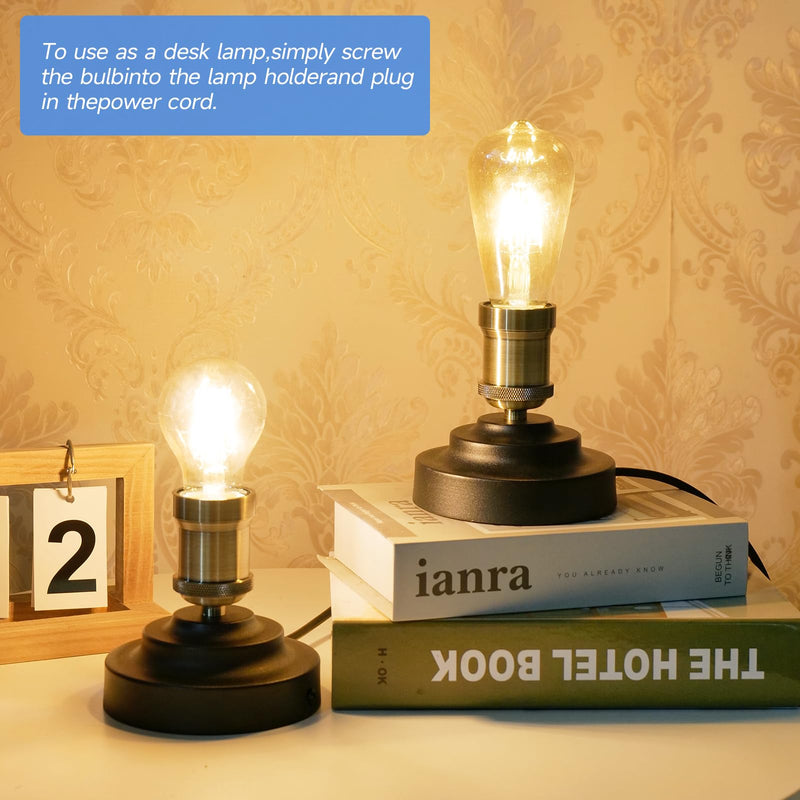 [Australia - AusPower] - Small Chandelier Base, Plug dimming Cable Length 570 cm, Suitable for corridors, Walls, farmhouses, Halls and Other E26-E27 lamp Holders. 