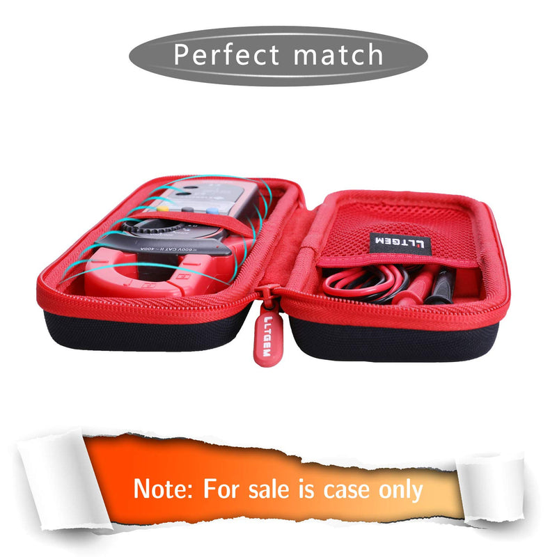 [Australia - AusPower] - LTGEM EVA Hard Case for Digital Clamp Multimeter Voltage Tester, Compatible with AstroAI 4000 or 2000 Counts/Etekcity MSR-C600/Proster 6000 Counts/KAIWEETS HT206D clamp Meter。 
