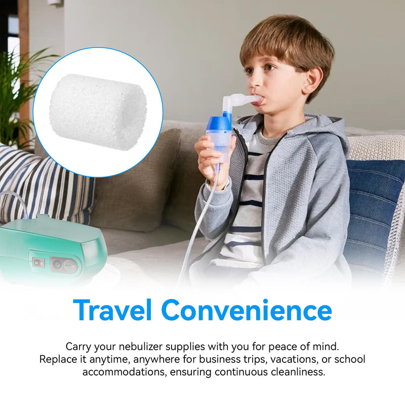 [Australia - AusPower] - 12 Pack CPAP Nebulizer Filter Replacement for PARI Vios, Ultra II, Trek, and Trek S Nebulizer Filters, Replacement Air Filters Compatible with PARI Compressor 
