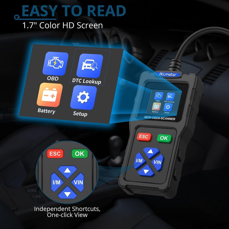 [Australia - AusPower] - Multi-Function Digital Multimeter & OBD2 Car Diagnostic Scanner 