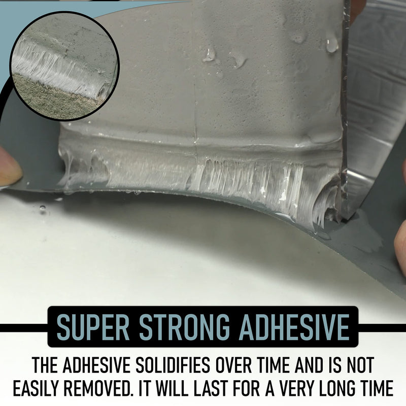 NOON'S UP Super Butyl Tape 16 Feet (Length) / 4 Inch (Width) / 1mm (Thickness) - Butyl sealant Tape, RV, Leak Proof for RV Repair, Pipe, Concrete, Steel Surface (Pack of 1)