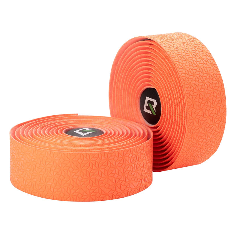 ROCKBROS EVA Bike Handlebar Tape for Road Bike Comfort Bicycle Bar Tape Non-Slip Durable Bike Bar Tape Grip 2 Pcs,Orange Orange