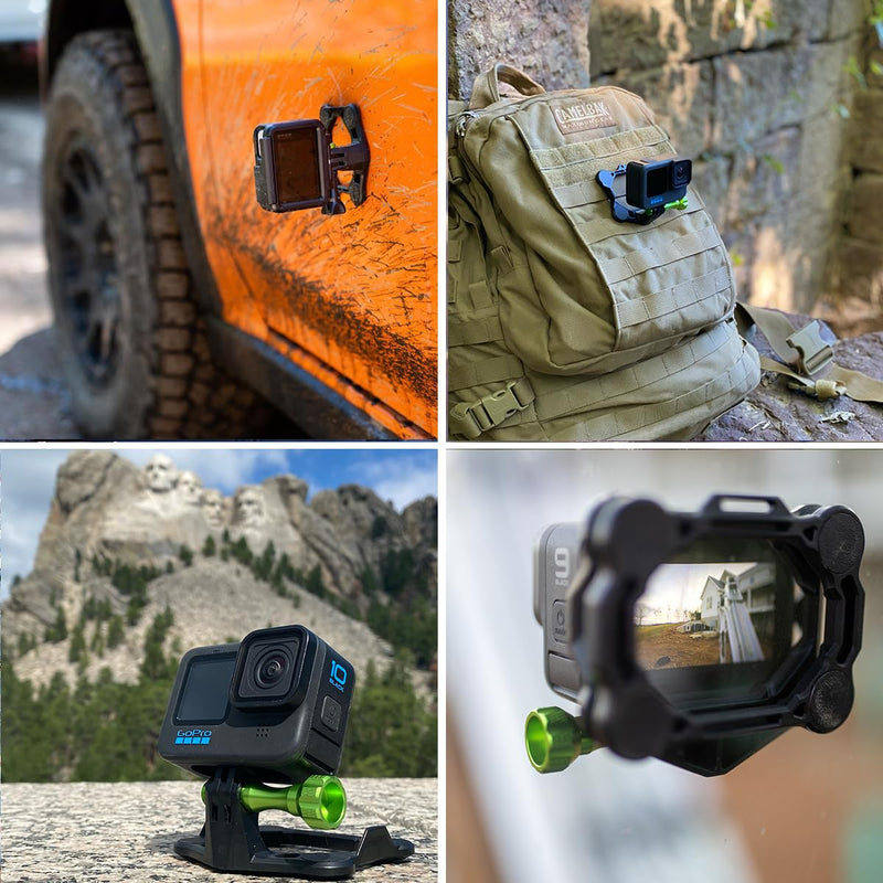 [Australia - AusPower] - SNAP Mounts – Magnetic Action Camera Chest Mount for GoPro Compatible with GoPro Hero, GoPro Max, DJI Osmo Action 