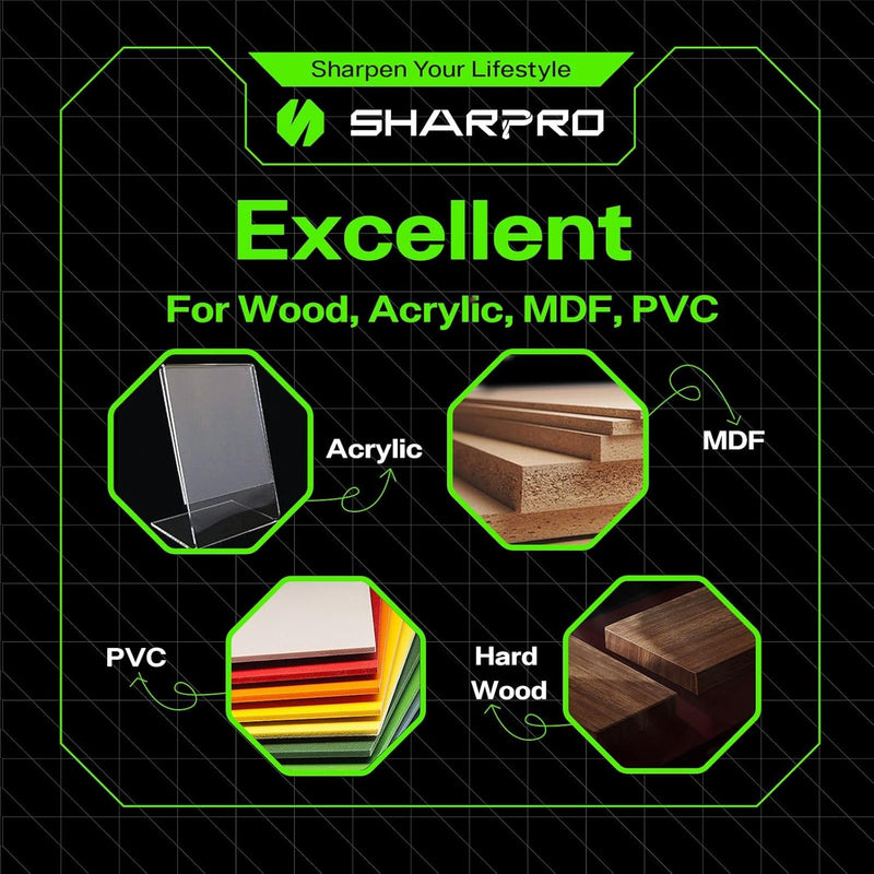 1/4 Downcut Router Bit 1/4 Shank, Spiral CNC Router Bits with Coating, Down Cut Carbide End Mills for Woodcraft, Engraving, Mortising, Acrylic and Aluminum,1-1/4" CL,3" OVL 1/4" Dia - 1-1/4" CL - 1/4" Shank(downcut)